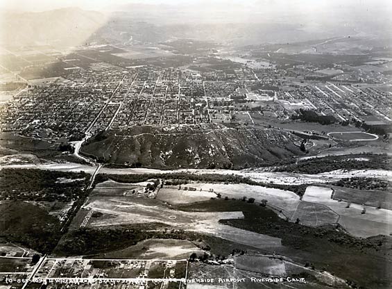 Riverside Airport From the Air, 1932 (Source: Lyon)