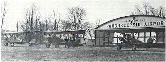 Old Poughkeepsie Airfield, Ca. 1929 (Source: Robbins)