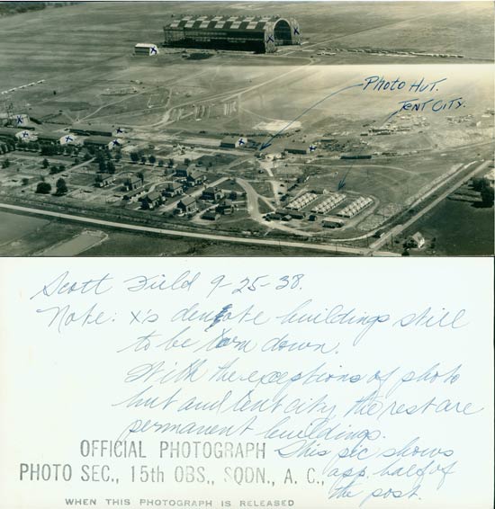 Scott Field, September 25, 1938 (Source: Air Corps) 