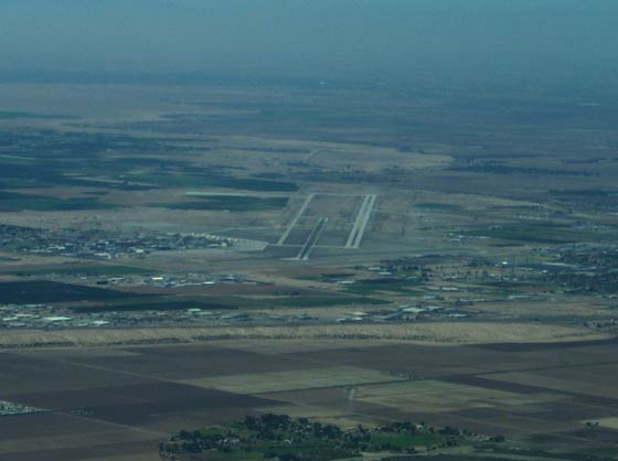 Yuma Airport, Looking South, 2002 (Source: Webmaster)